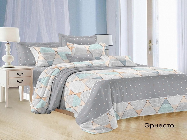 Комплект постельного белья 1,5 спальный Satin Collection, Эрнесто