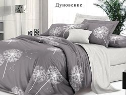 Комплект постельного белья Семейный "Sateen De Luxe" Эльф, Дуновение