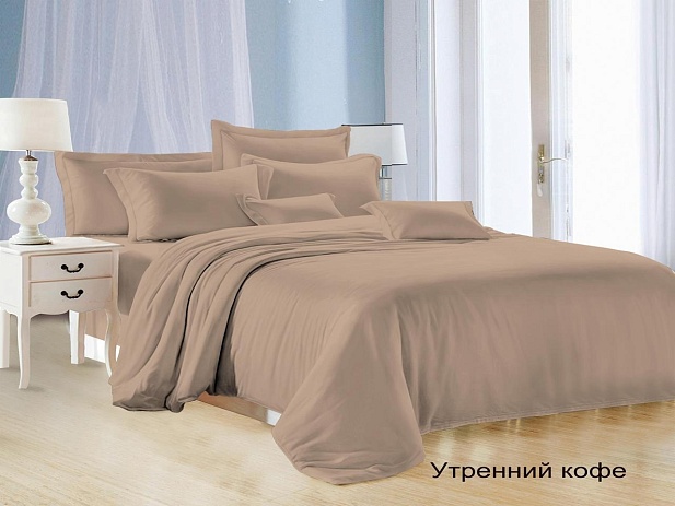 Комплект постельного белья Евростандарт Felicita, Утренний кофе