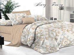 Комплект постельного белья 1,5 спальный "Белла Вита Премиум" Эльф, Мачу-Пикчу