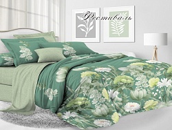 Комплект постельного белья Евро "Белла Вита Люкс" Эльф, Фестиваль