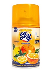 Освежитель SKY MAX  Цитрус, 250 мл сменный баллон 