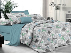Комплект постельного белья 1,5 спальный "Белла Вита Премиум" Эльф, Турмалин