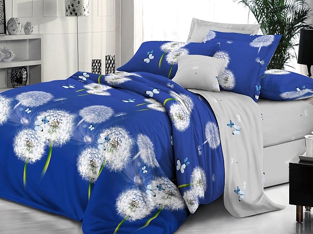 Комплект постельного белья Евро "Белла Вита Премиум" Эльф, Сандэй