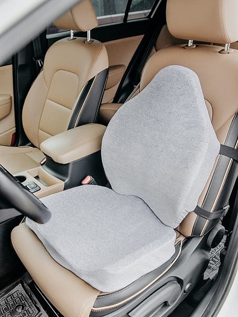 Автомобильная подушка под спину "ДИНАМИКА" с эффектом памяти MF309