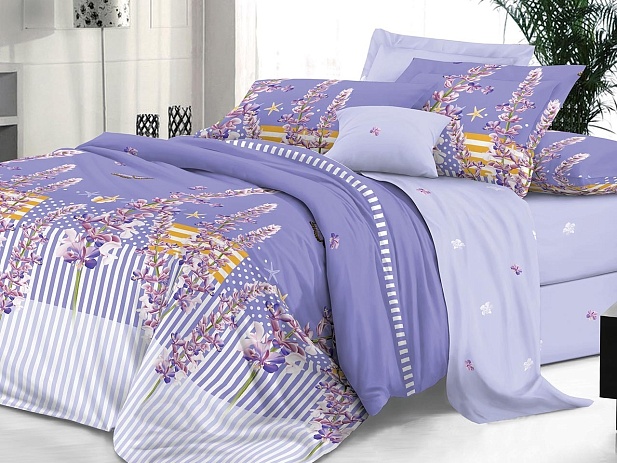 Комплект постельного белья Евро "Sateen De Luxe" Эльф, Сиртаки