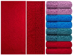 Полотенце махровое "Лето", плотность 415 г/кв.м, 70x140см