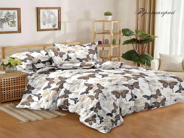 Комплект постельного белья Евростандарт "Domo Vita", Тропикарий