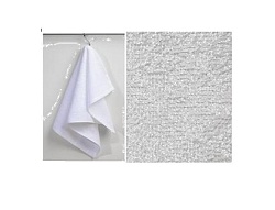 Полотенце махровое "Салфетка", плотность 360 г/кв.м, 30х50см, Белый