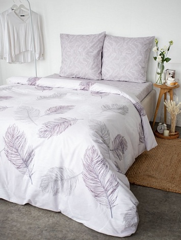 Комплект постельного белья 1,5 спальный на резинке, Гетсби