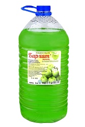 Жидкое мыло БАРХАТ ЭКОНОМ антибактериальное, 5л  Зеленое