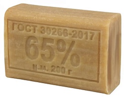Мыло хозяйственное 65%,  200гр. Меридиан