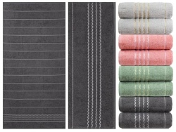 Полотенце махровое "Зигзаг", плотность 360 г/кв.м, 70х140см