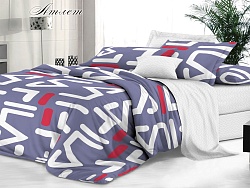 Комплект постельного белья 2-х спальный Макси "Sateen De Luxe" Эльф, Атлет