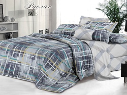 Комплект постельного белья Евро "Белла Вита Премиум" Эльф, Руслан