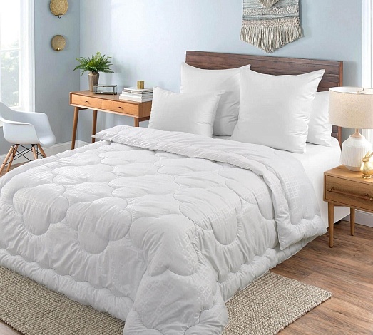 Одеяло облегченное Файбер микрофибра, 200x200 см