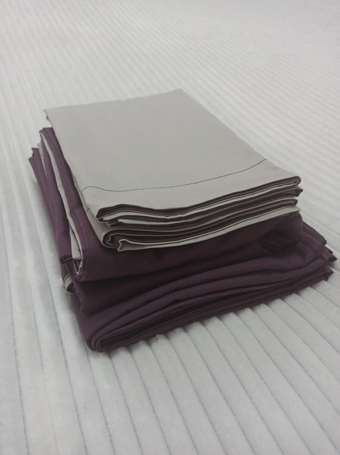 Комплект постельного белья Сатин 2-х спальный (индивидуальный пошив), наволочки с ушками