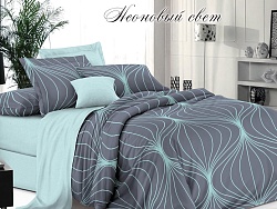 Комплект постельного белья 2-х спальный Макси "Белла Вита Премиум" Эльф, Неоновый свет