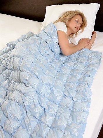 Одеяло утяжеленное с лузгой гречихи, 170*195 см