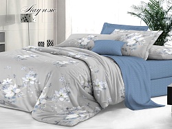 Комплект постельного белья Семейный "Sateen De Luxe" Эльф, Лаунж