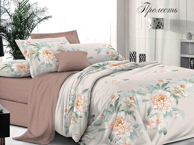 Комплект постельного белья 1,5 спальный "Белла Вита Люкс" Эльф, Прелесть