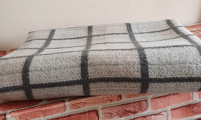 Одеяло полушерстяное 50% шерсть, 50% пэ 500гр. ОПШ-2 , 140x205 см