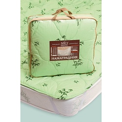 Наматрасник - "Бамбук" 300гр тик, 200*220см