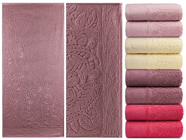 Полотенце махровое "Сальса", плотность 465 г/кв.м, 50x90см